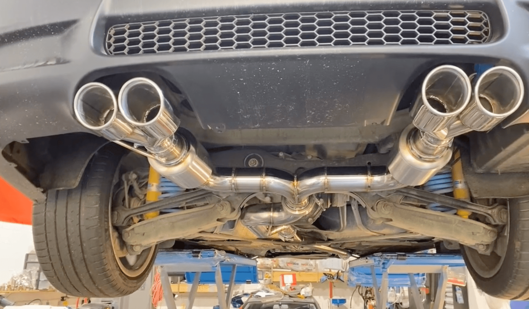 Échappement sur mesure inox bmw 330 pack m3